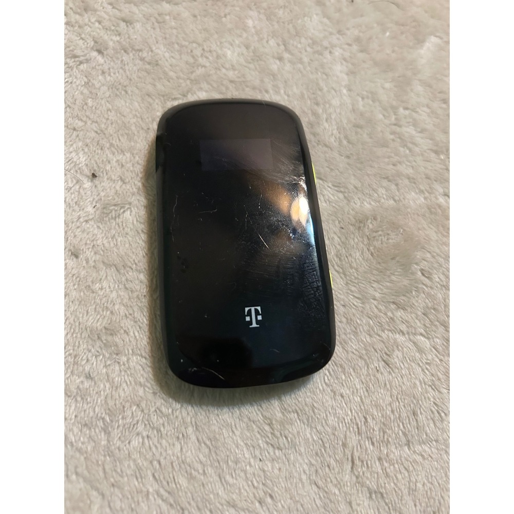 ZTE T-Mobile 4G Mobile Hotspot MF61 Portable WiFi Router Black Green untested